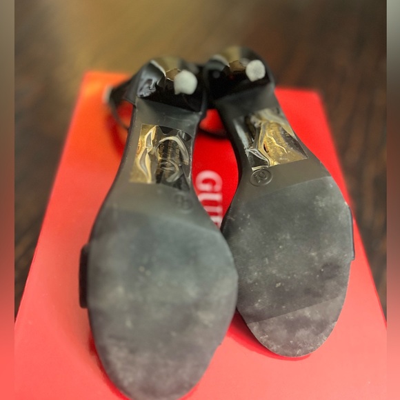 Black Ankle Strap Heels - Picture 6 of 6